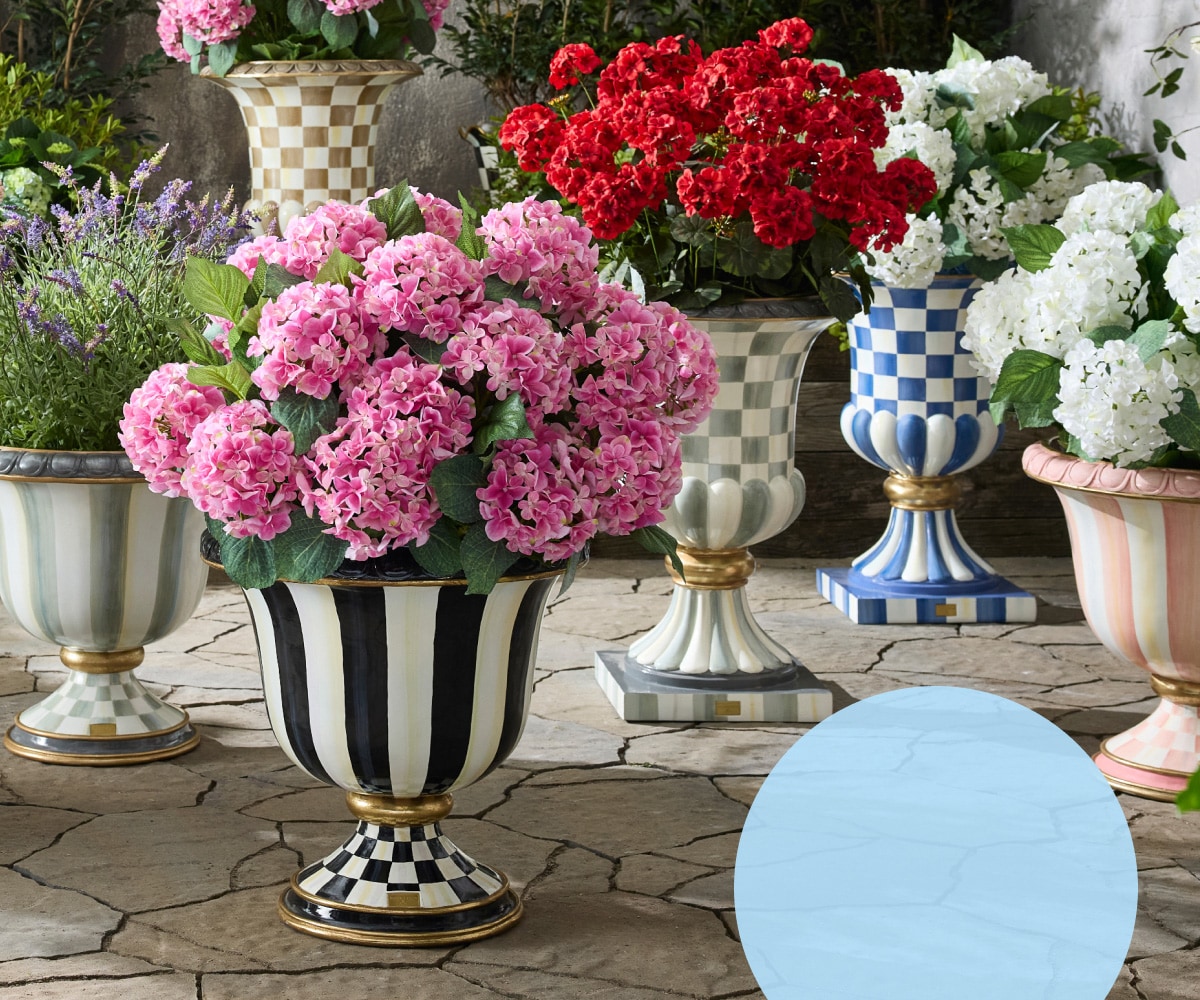 MacKenzie-Childs | Hand-painted ceramics, dinnerware, furniture