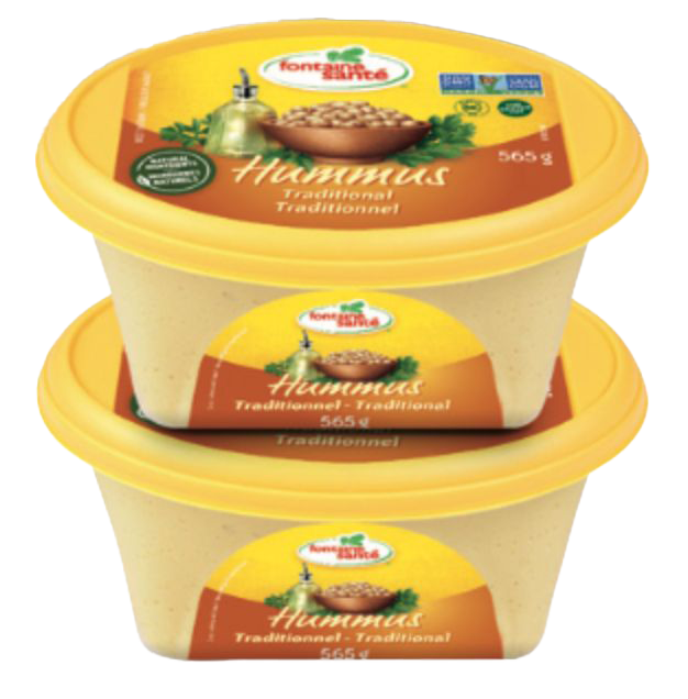 HUMMUS TRADITIONNEL FONTAINE SANTÉ