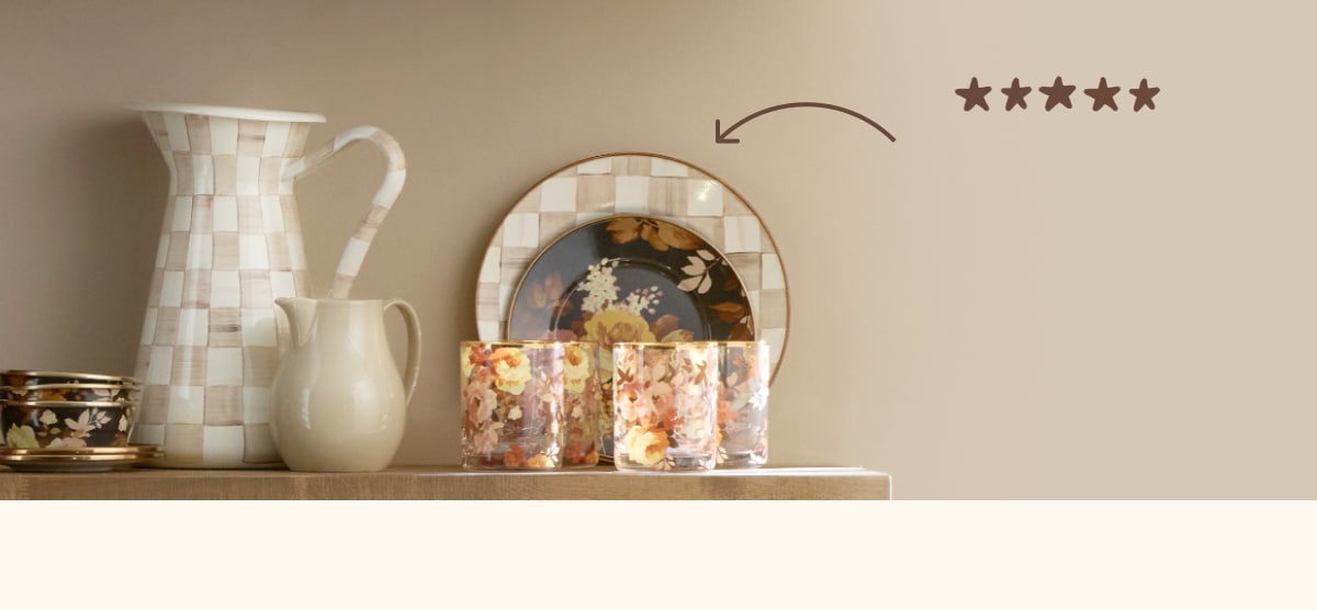MacKenzie-Childs | Hand-painted ceramics, dinnerware