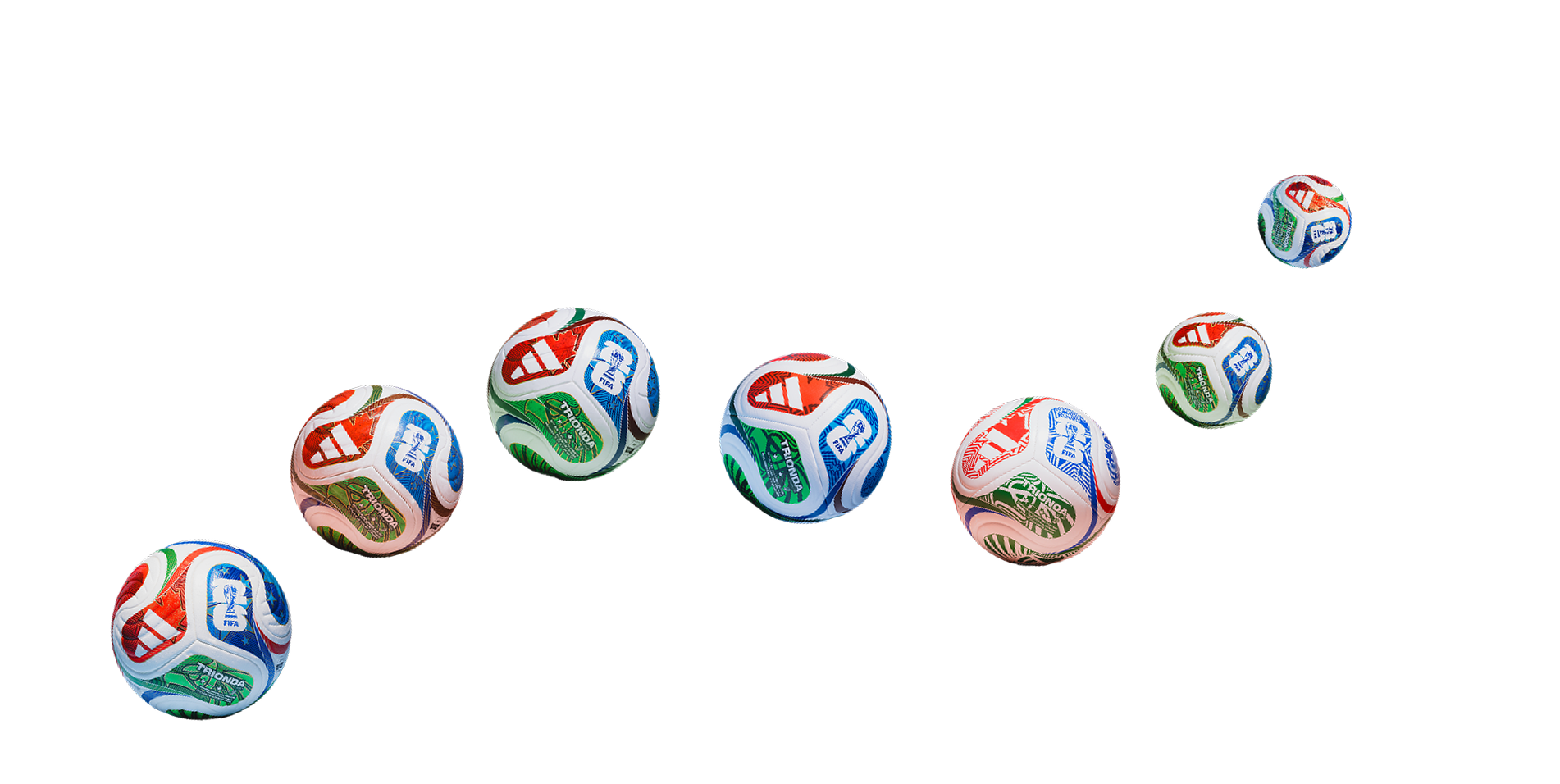 adidas FIFA World Cup 2026™ Pro Soccer Ball - White/Blue/Red