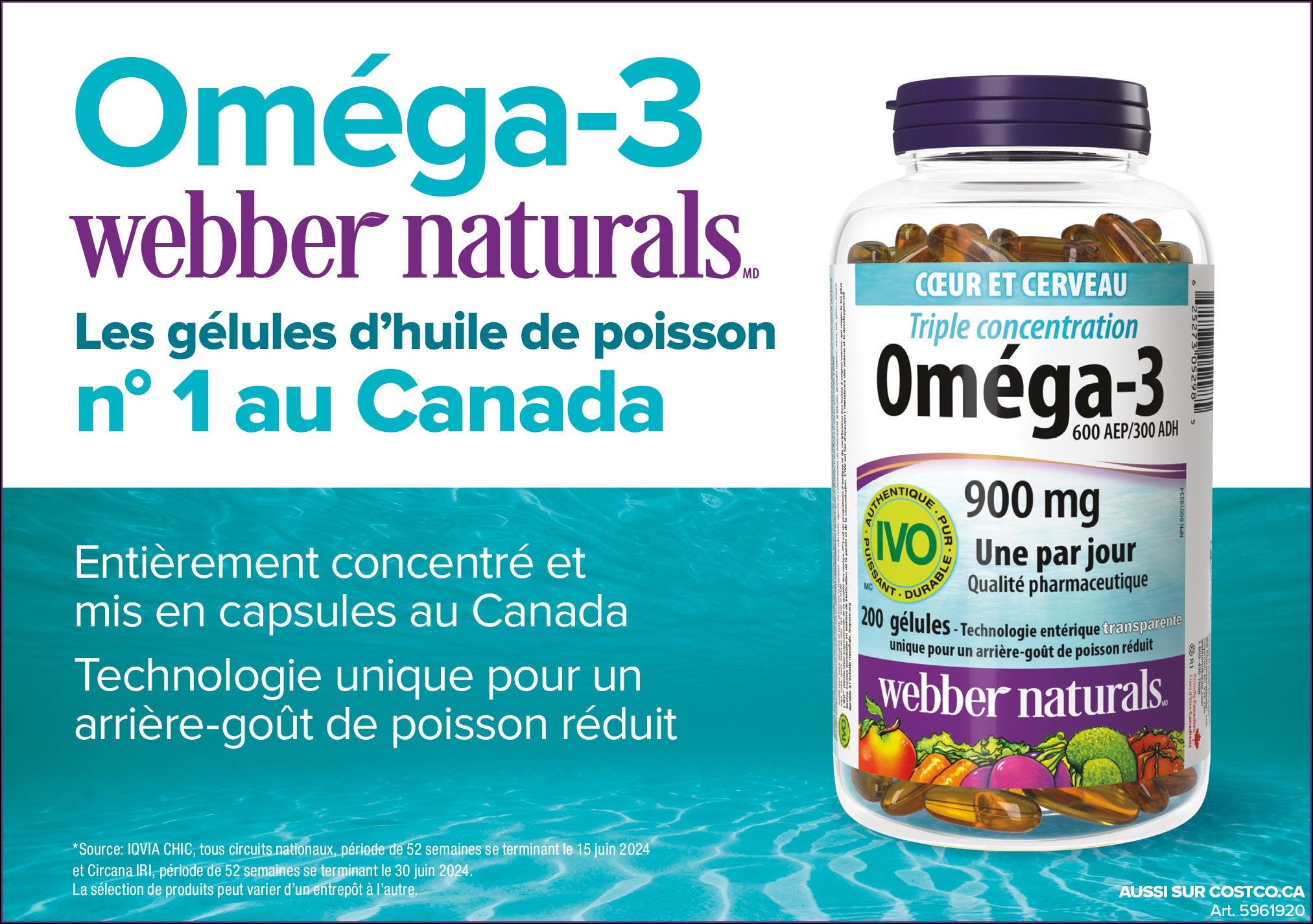 Ad -  Webber Naturals Pharma Omega3