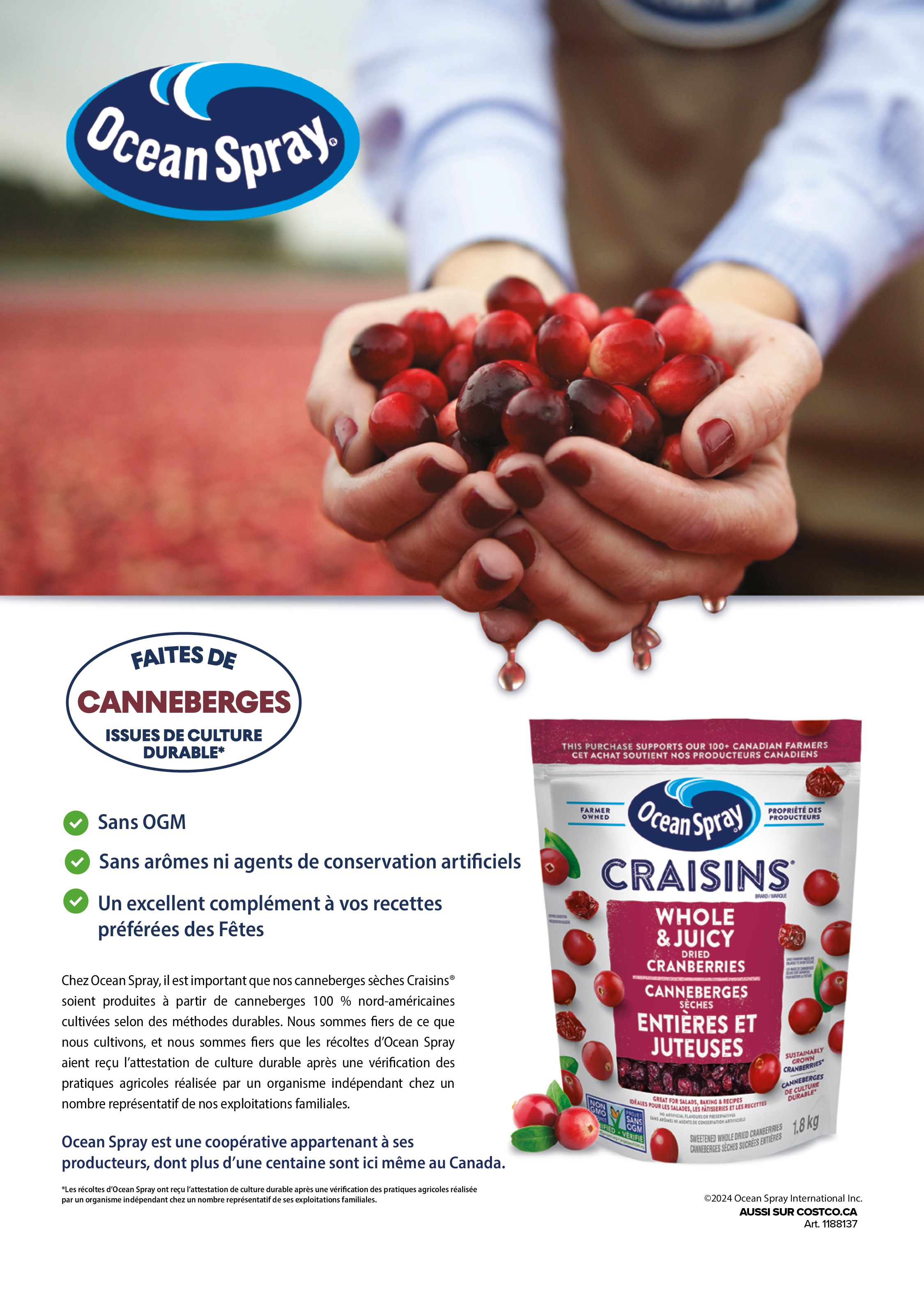 Ad - Ocean Spray Craisins