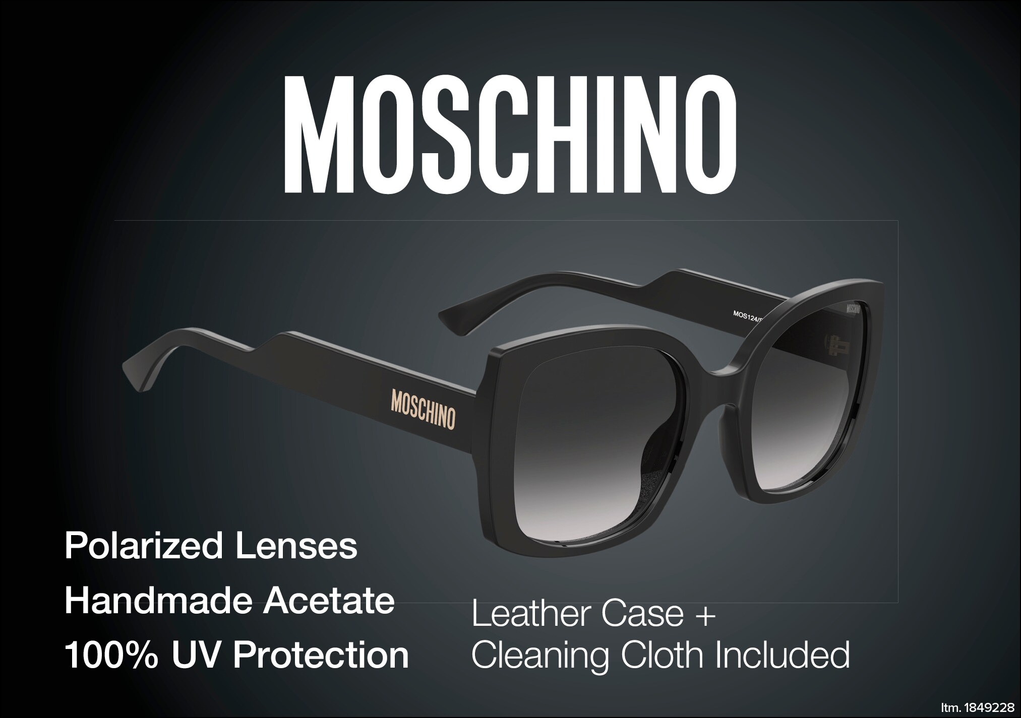 Ad - Safilo Moschino sunglasses