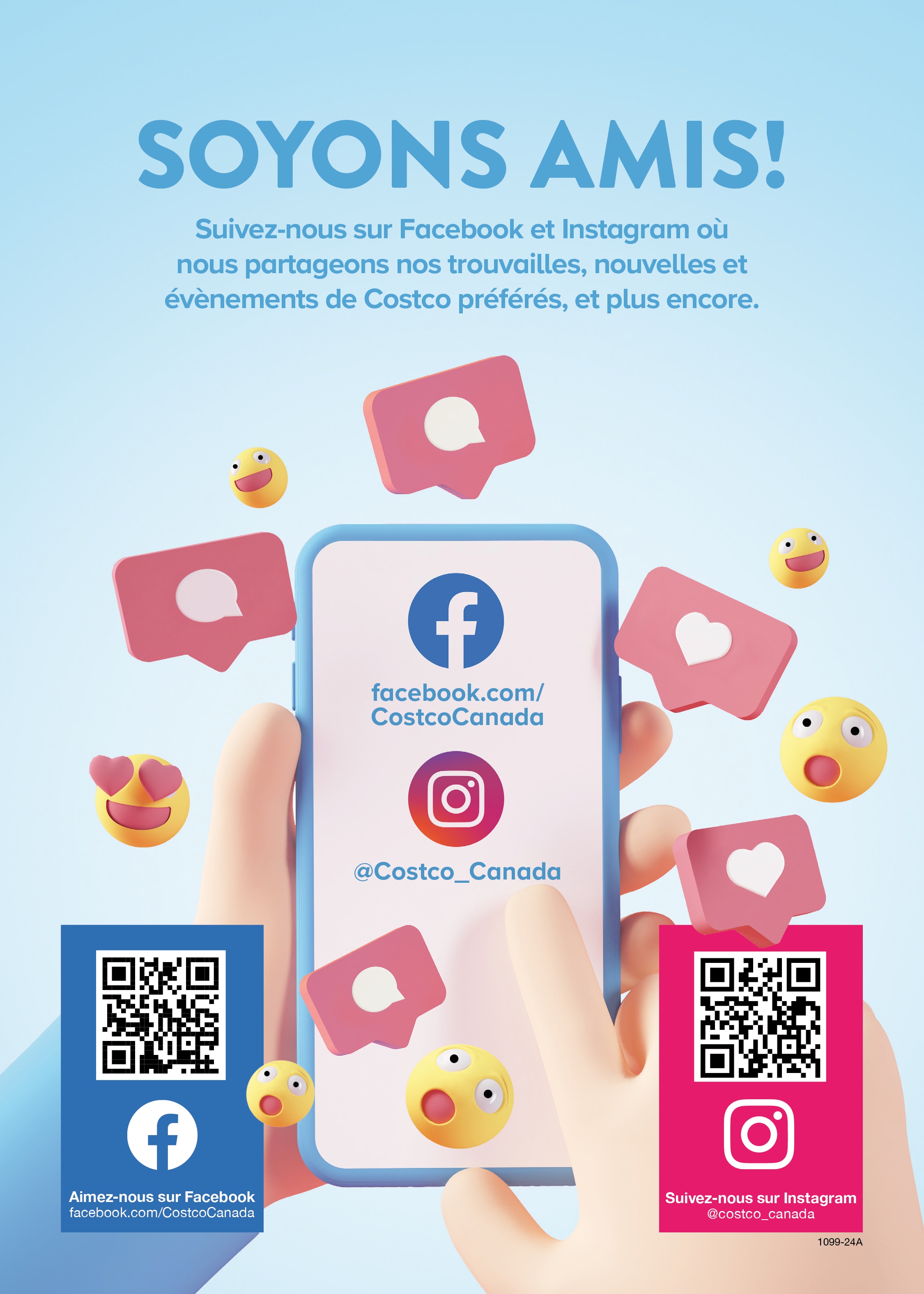 Ad - Soyons Amis! Costco Canada