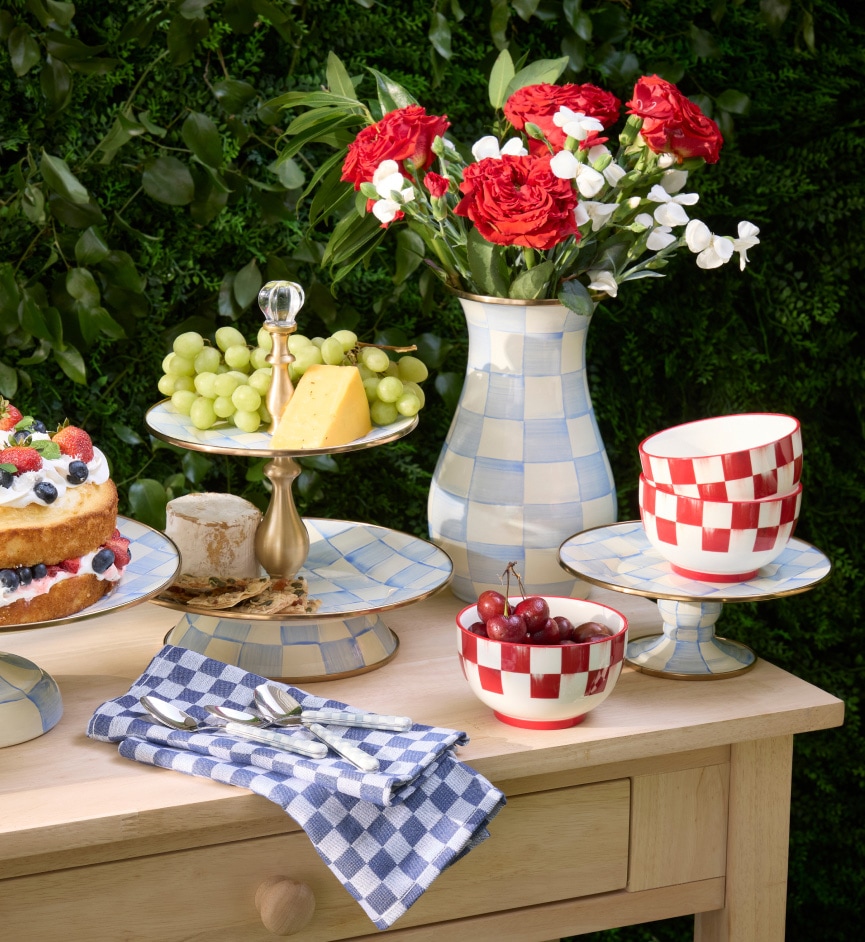 MacKenzie-Childs | Hand-painted ceramics, dinnerware, furniture