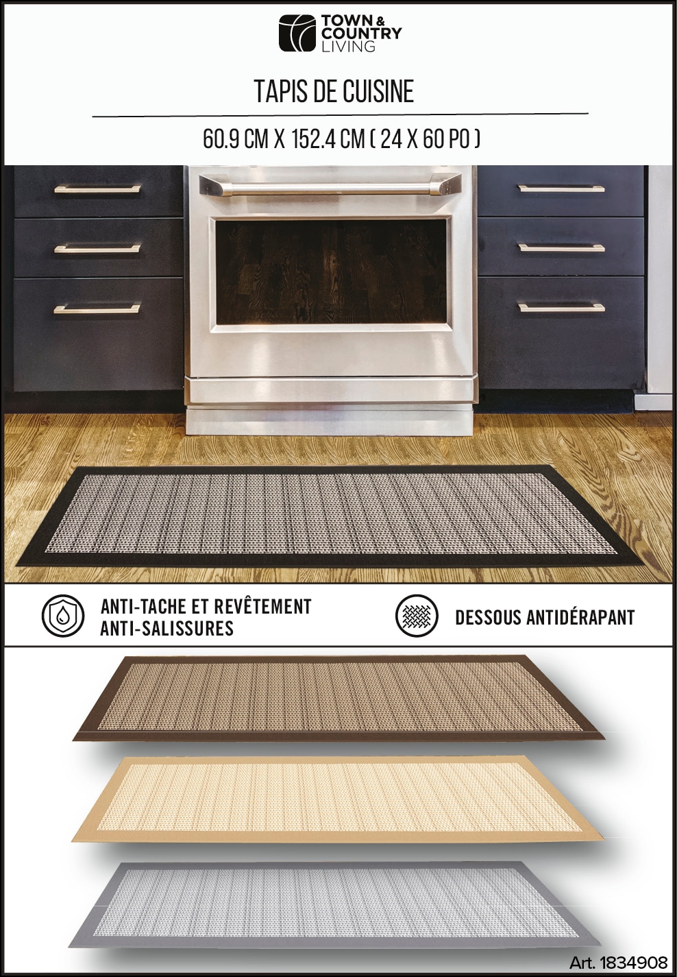 Ad - Town and Country runner