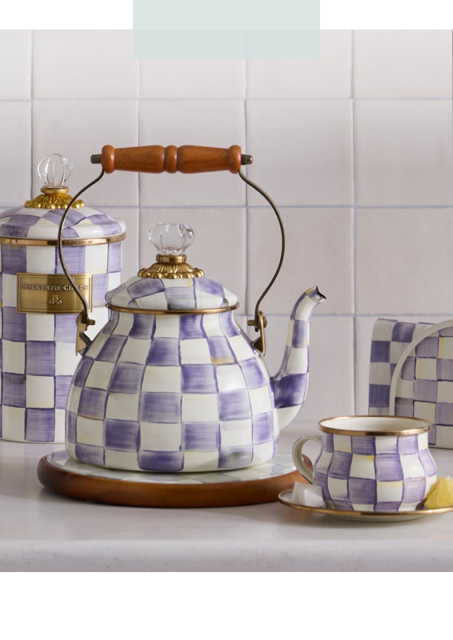 MacKenzie-Childs | Hand-painted ceramics, dinnerware, furniture