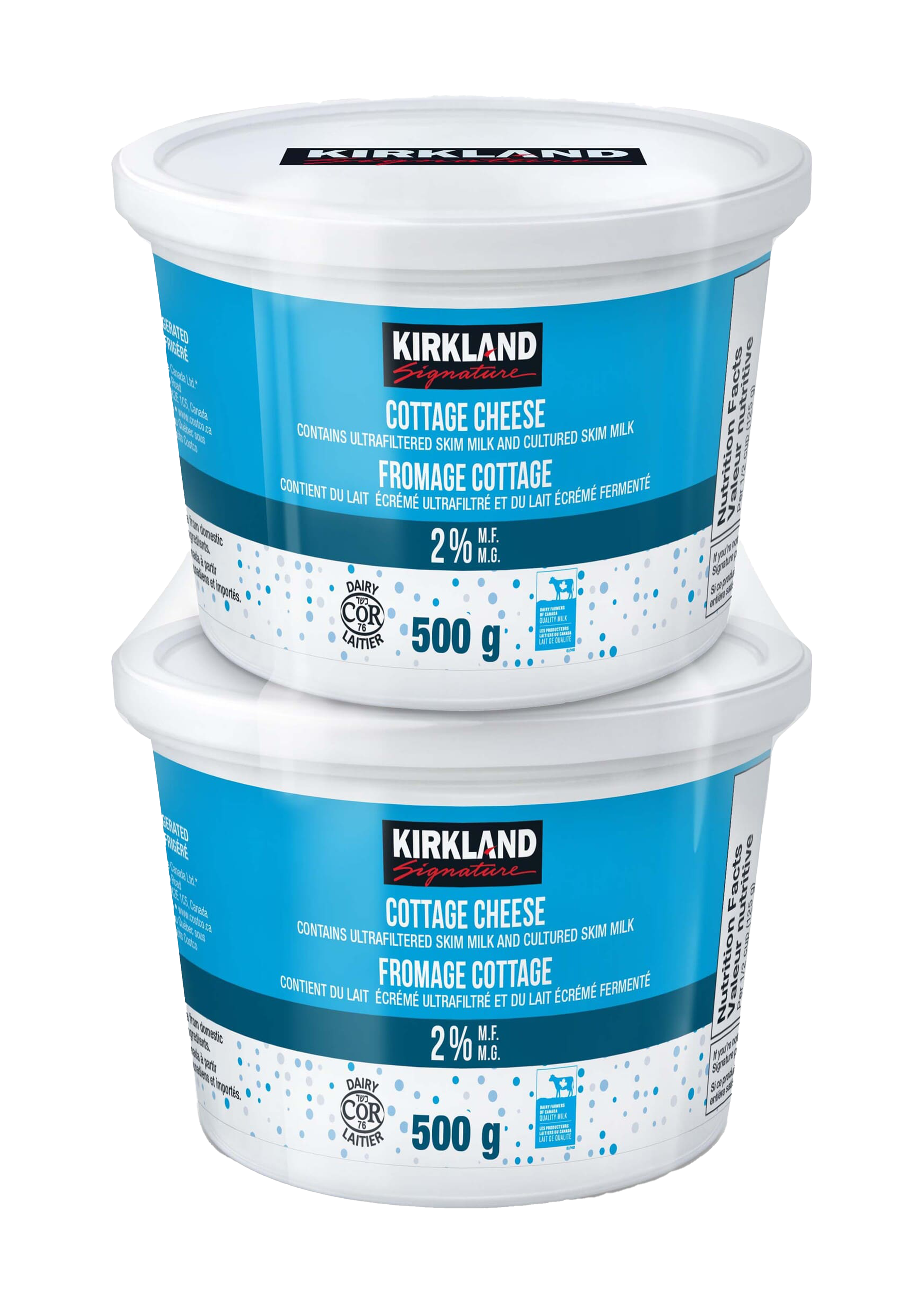 Le fromage cottage 2% Kirkland Signature