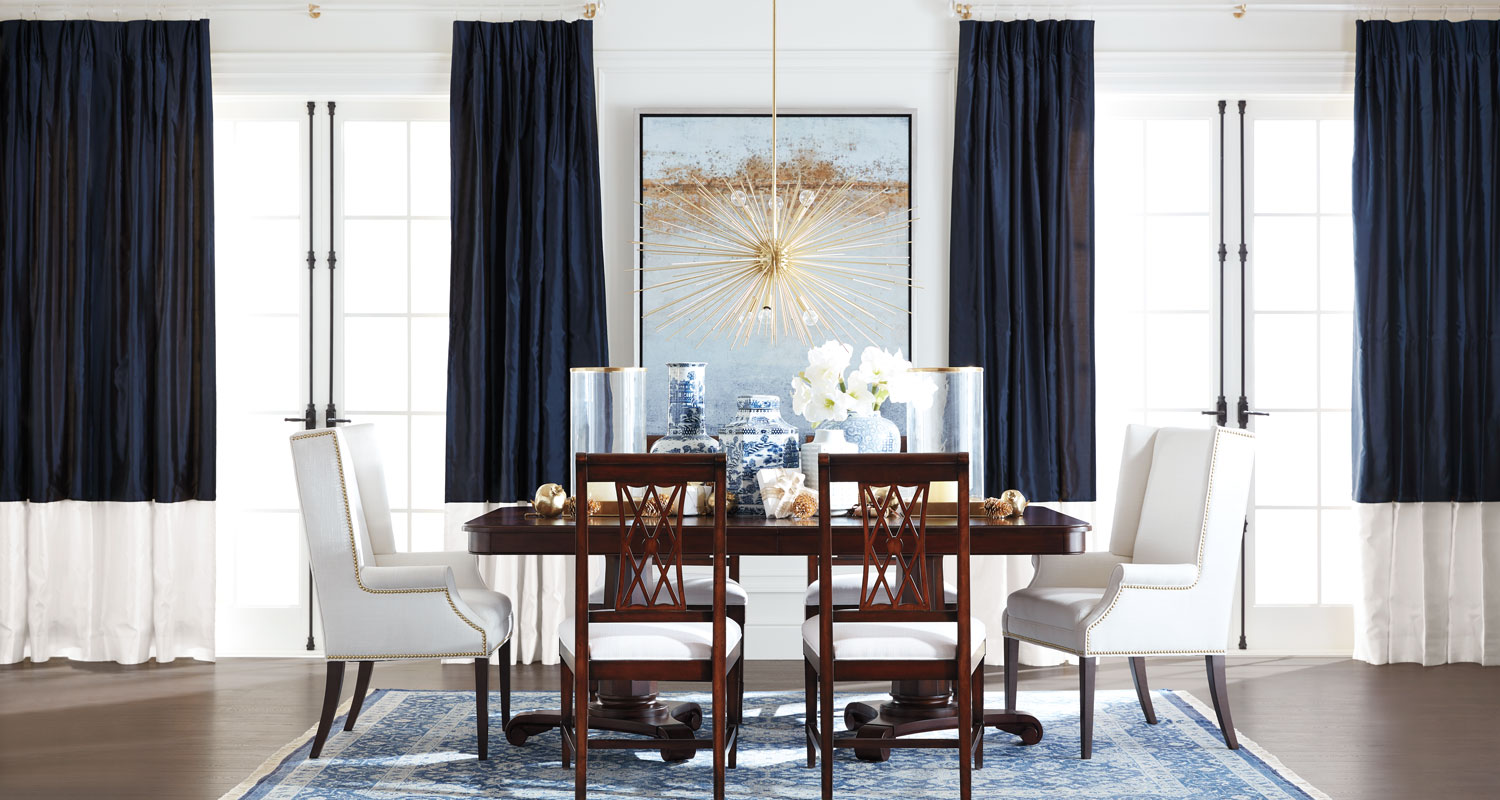 Cheers to the Classics Dining Room | Blue and White Décor | Ethan
