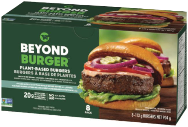 BURGERS À BASE DE PLANTES BEYOND BURGER