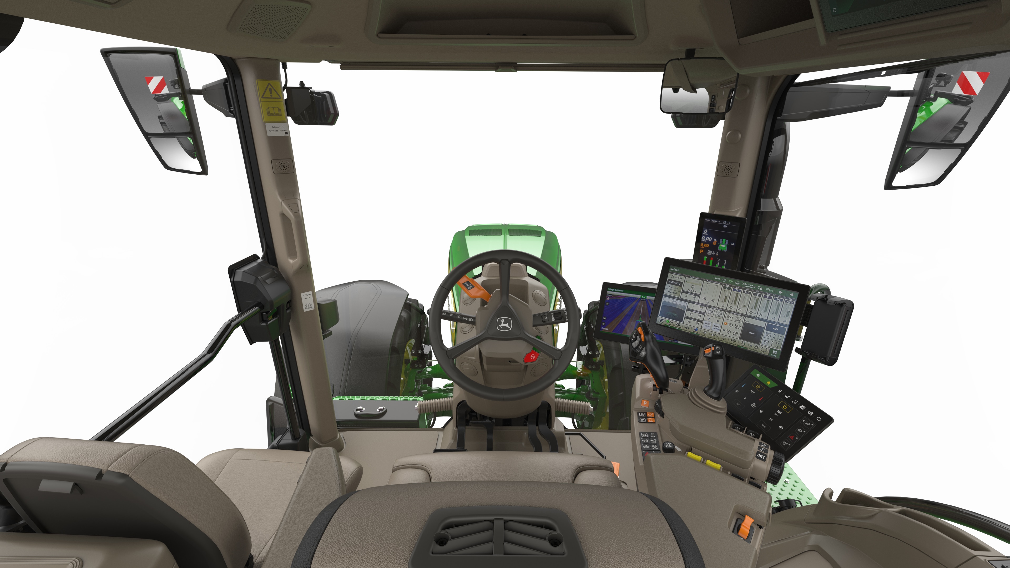 Interior Tractor Computer Unstoppable Any Job | John Deere UK