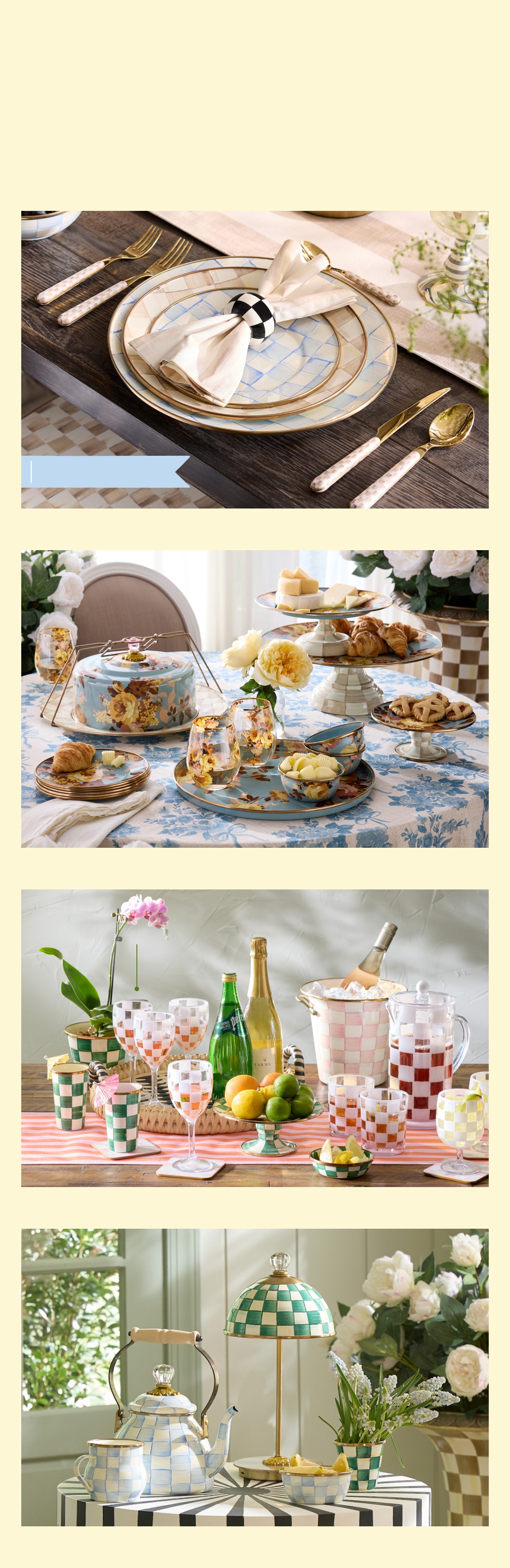 MacKenzie-Childs | Hand-painted ceramics, dinnerware, furniture