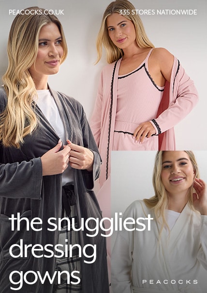 The Snuggliest Dressing Gowns | Peacocks