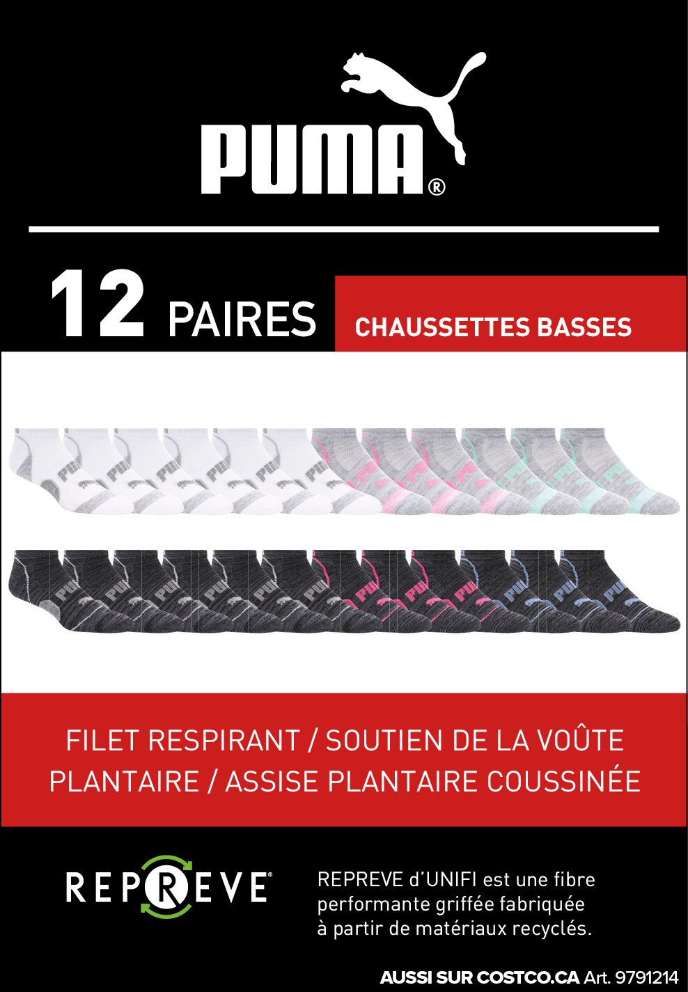 Ad - Chaussettes Puma