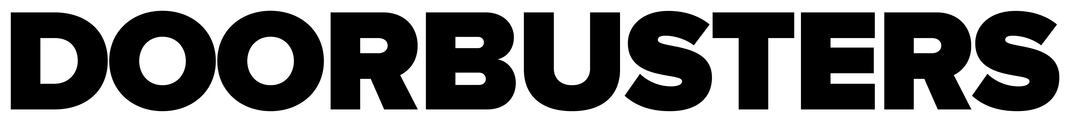 Black text reading "DOORMAT" on a white background