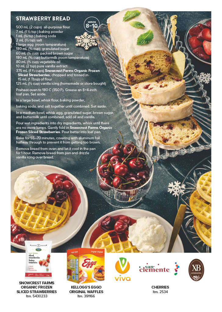 Ad - Strawberry Bread