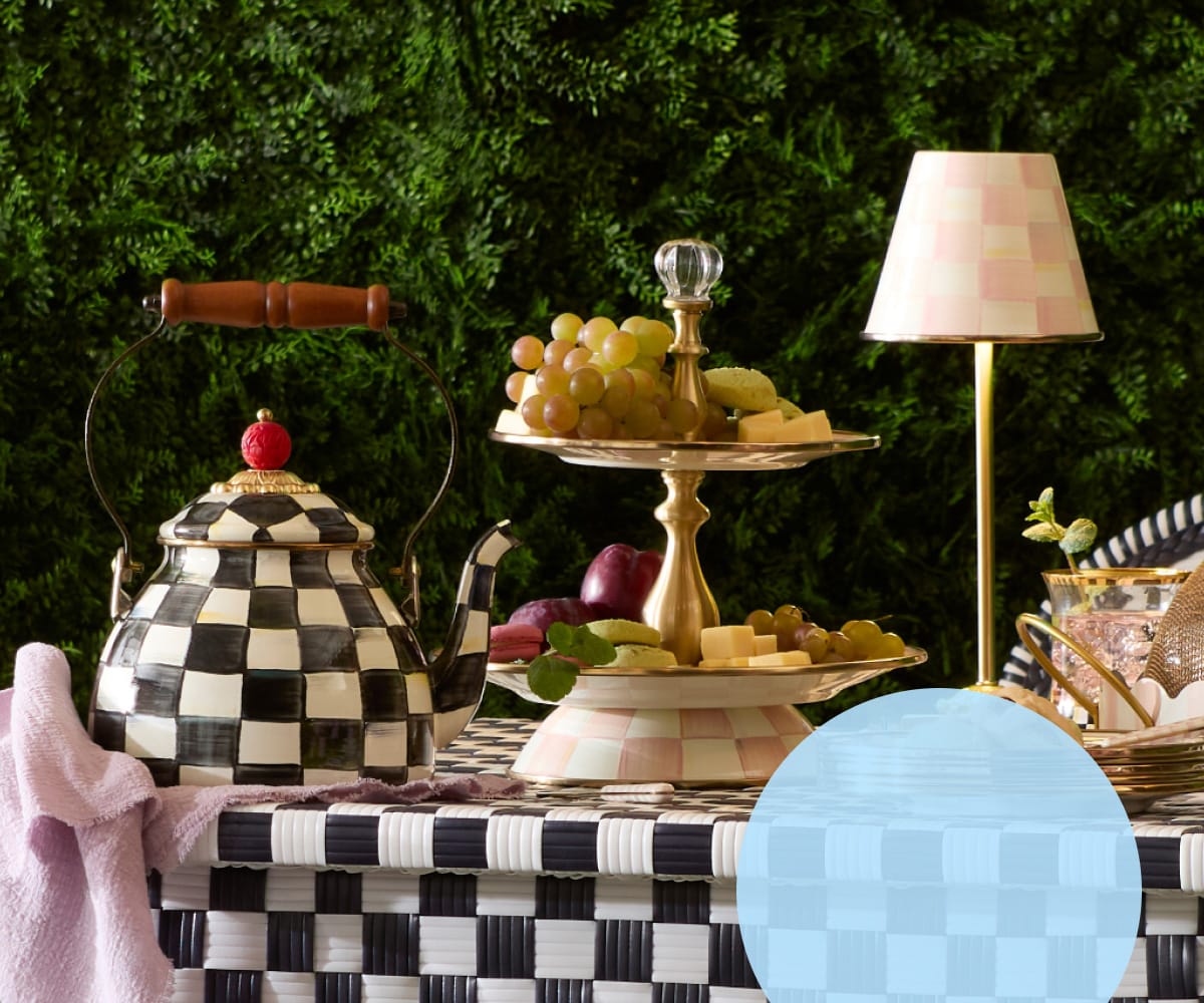 MacKenzie-Childs | Hand-painted ceramics, dinnerware, furniture