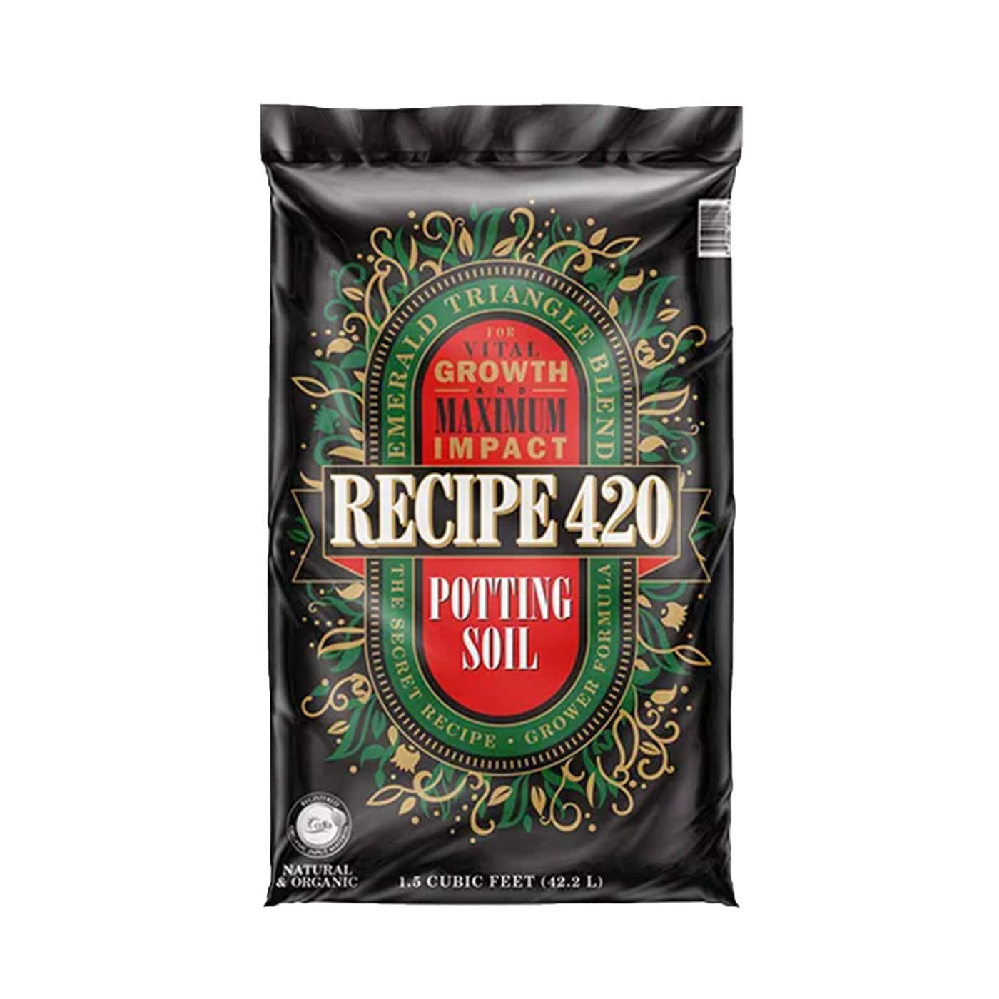 Bag of Recipe 420 Potting Soil by E.B. Stone Organics