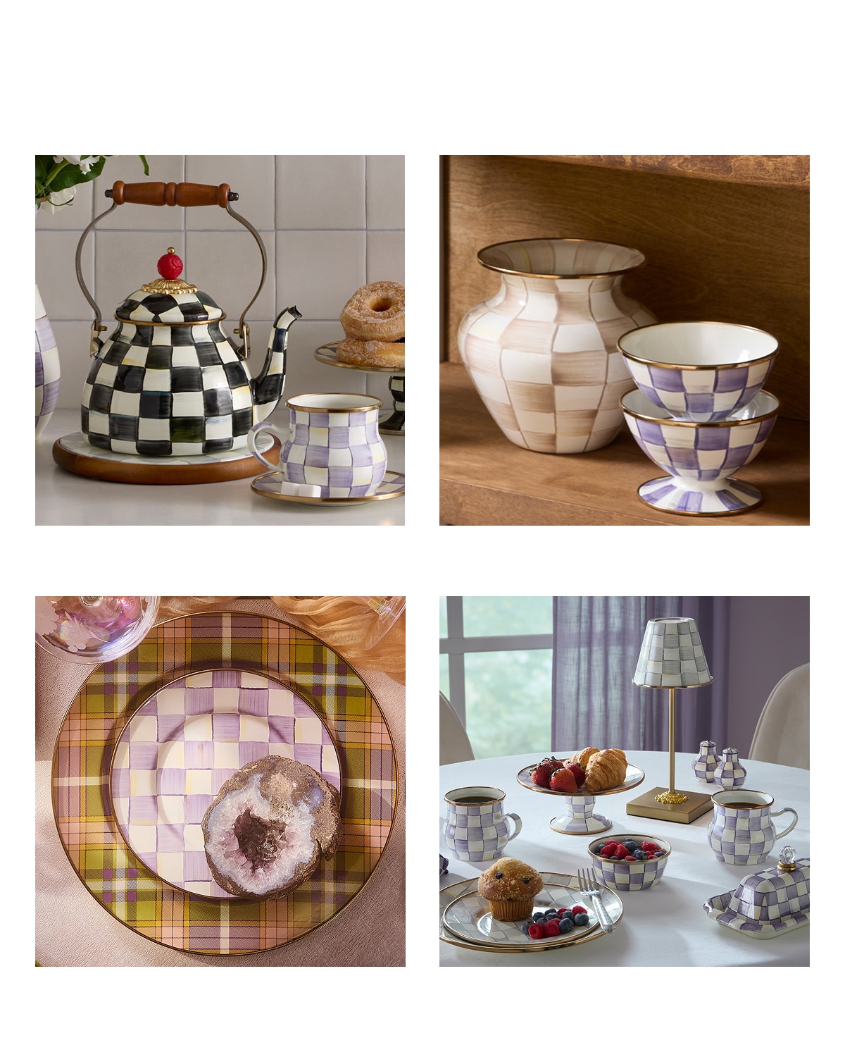 マッケンジーチャイルズ　ボウル Amazon.com: MACKENZIE-CHILDS 琺瑯橢圓形拼盤,娛樂用盤,中型,黑色和