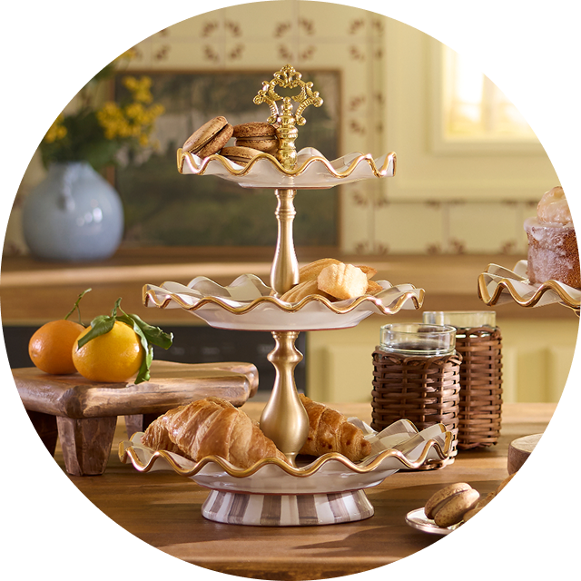 MacKenzie-Childs | Hand-painted ceramics, dinnerware, furniture