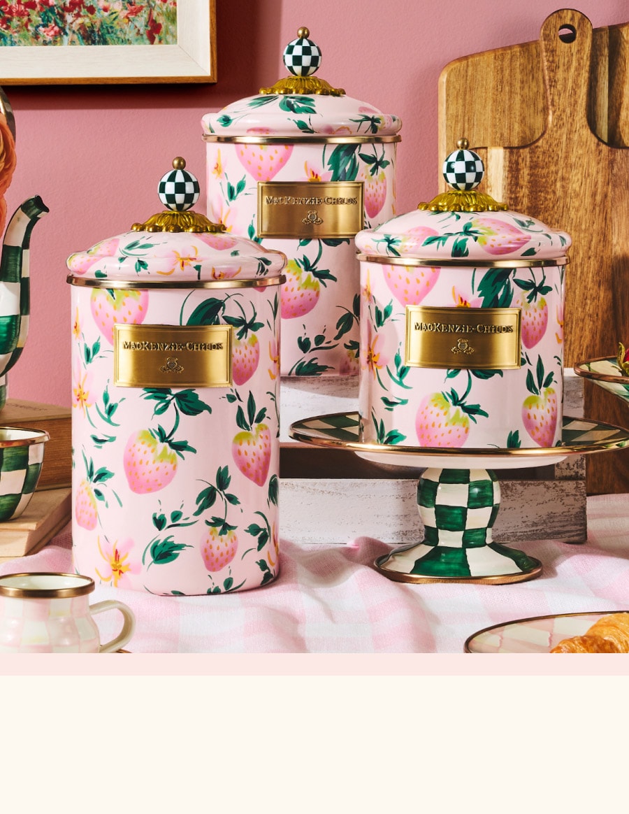 MacKenzie-Childs | Hand-painted ceramics, dinnerware, furniture