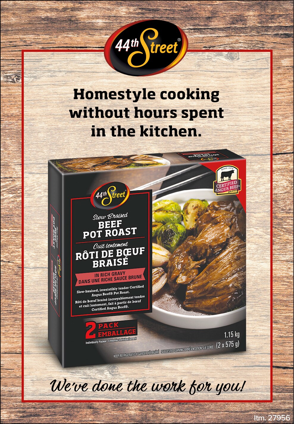 Ad - Macgregors pot roast