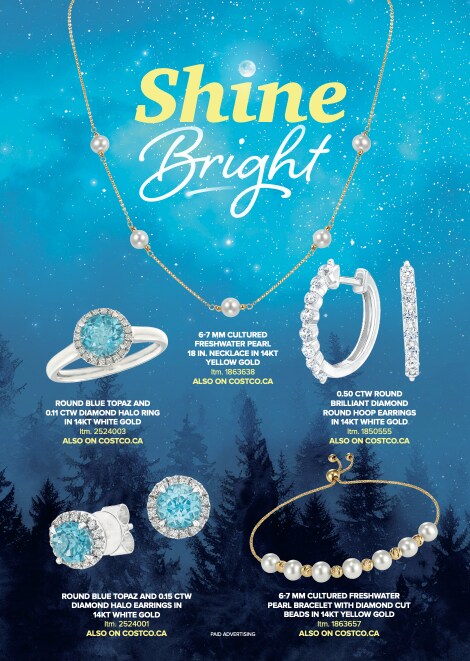 Ad - Costco Jewelry collection