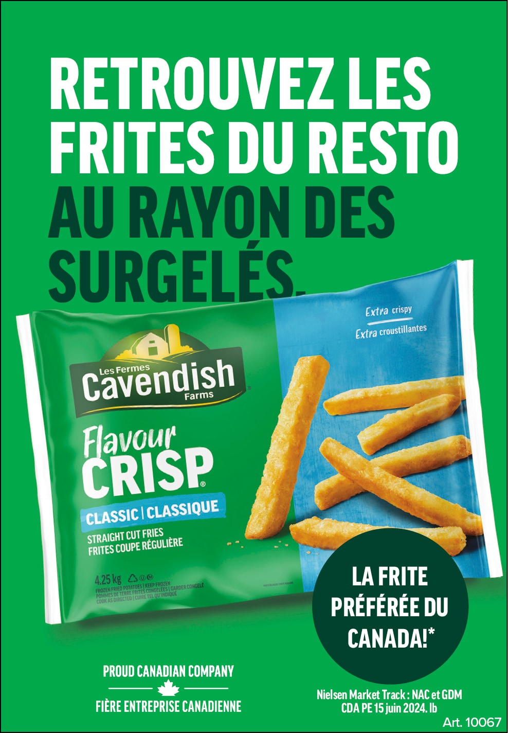 Ad - Frites Cavendish