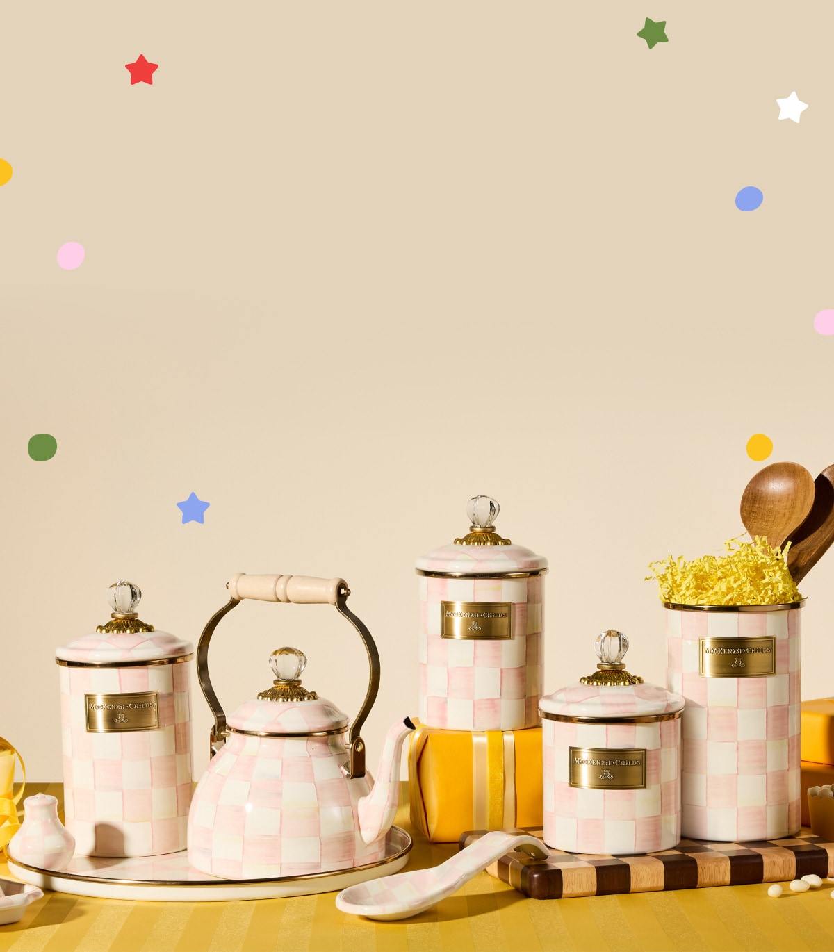 MacKenzie-Childs | Hand-painted ceramics, dinnerware, furniture
