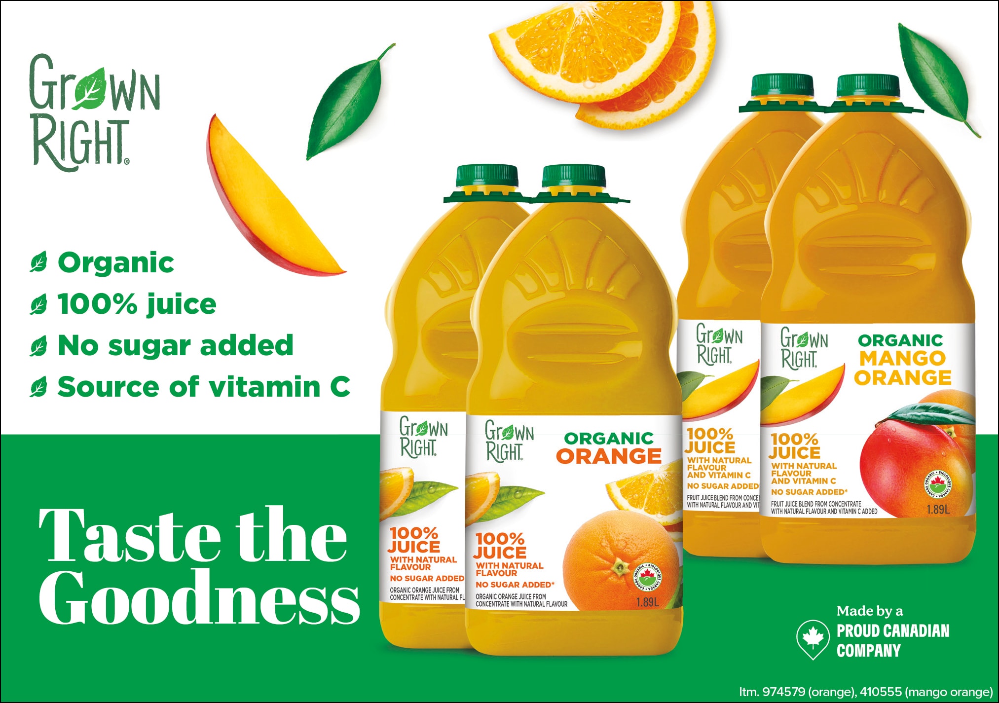 Ad - Lassonde Orange Mango juice