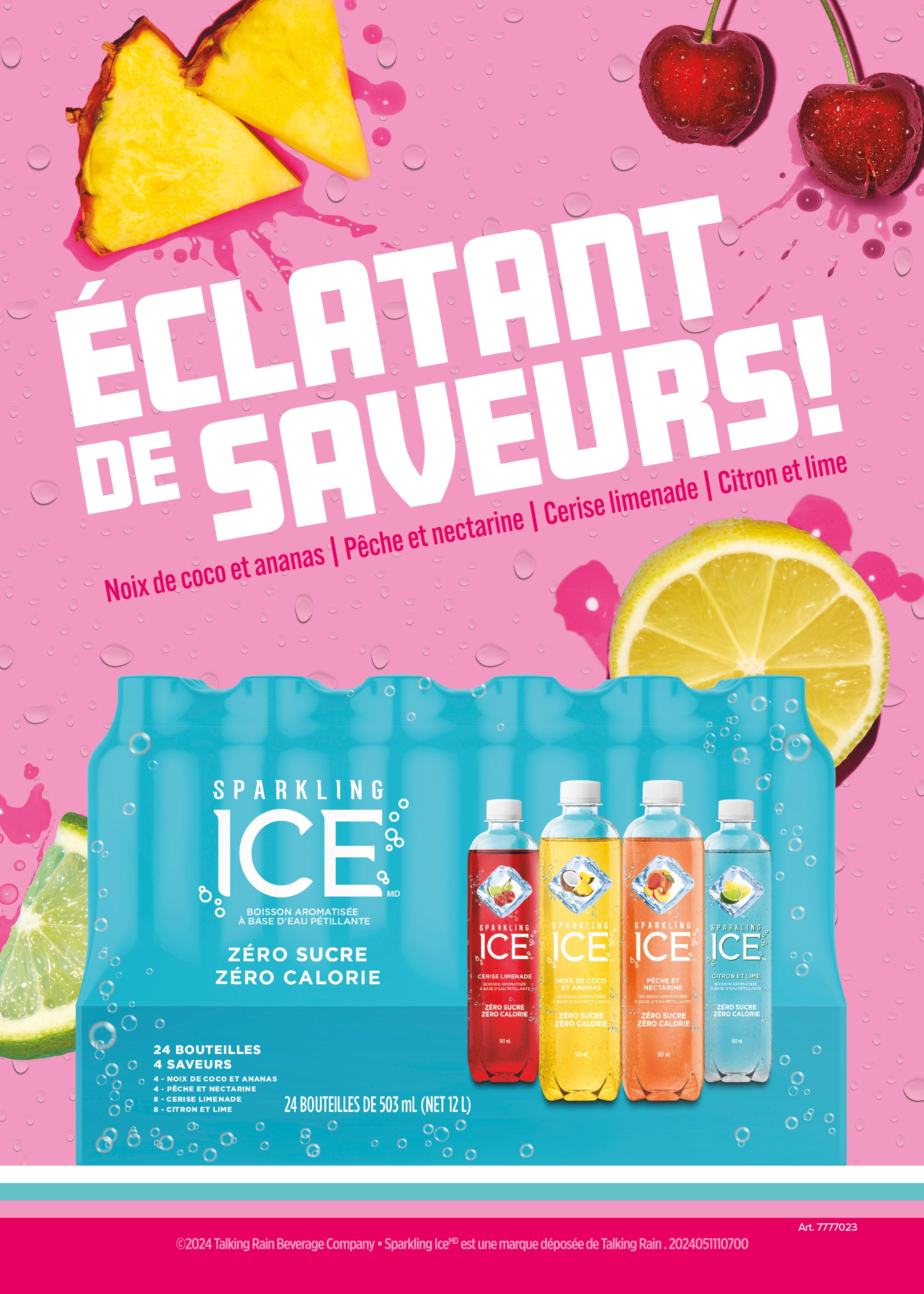 Ad - Talking Rain sparkling ice