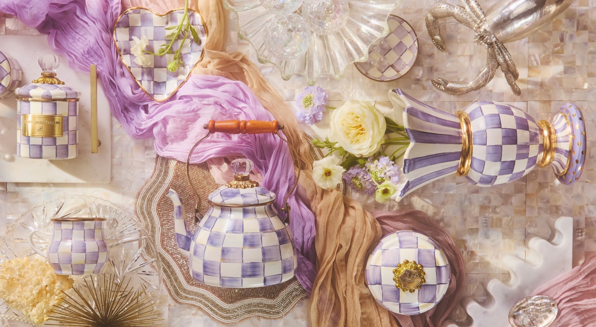 THE VIOLET CHECK COLLECTION | CONTENT PAGE