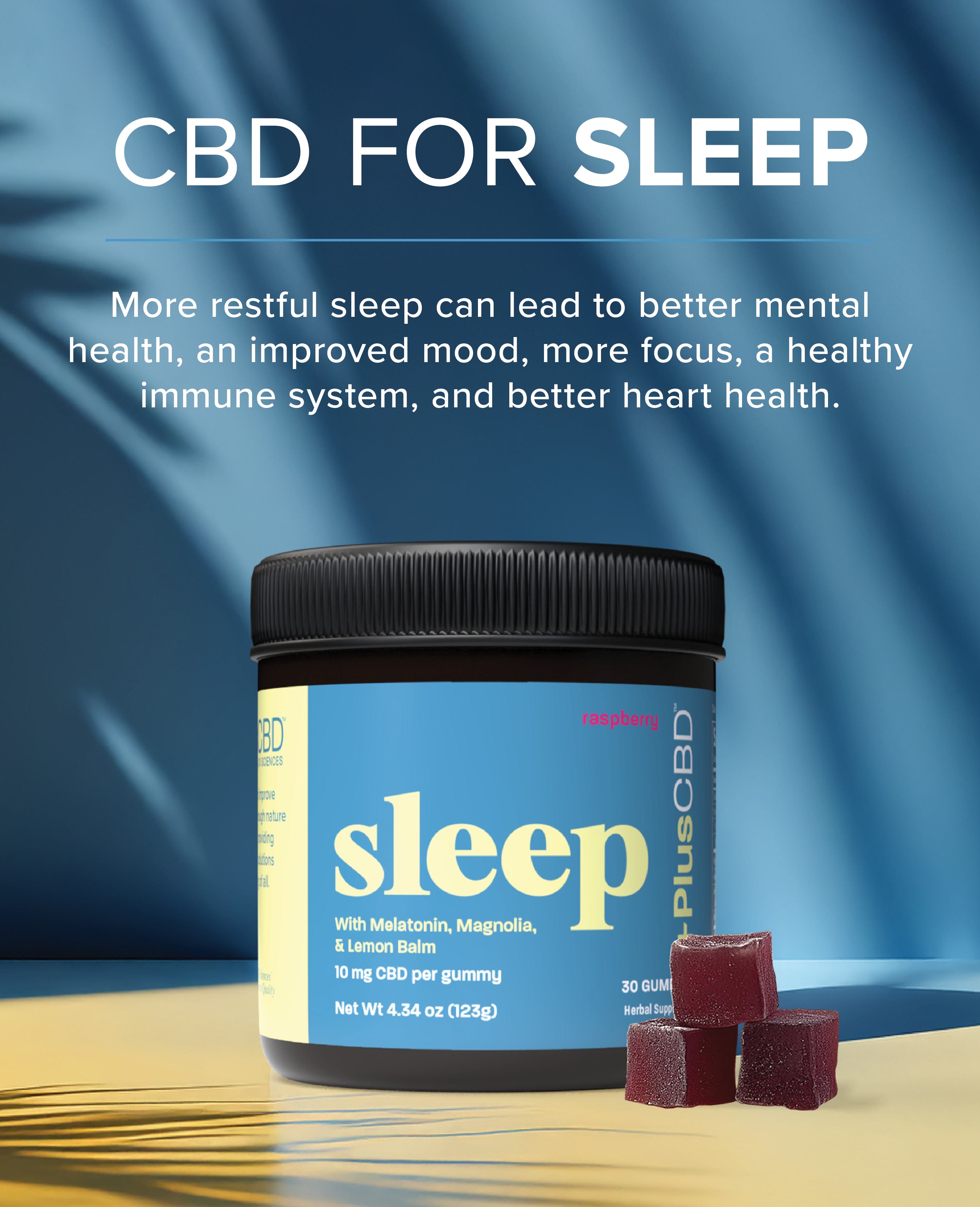 CBD Gummies for Sleep | Natural CBD Sleep Supplements