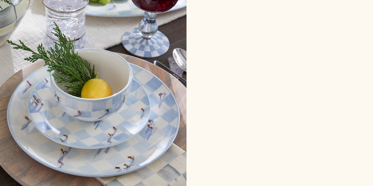 MacKenzie-Childs | Hand-painted ceramics, dinnerware, furniture