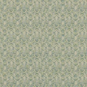 Detailed pattern of green diamond shapes arranged in a repeated tessellation on a light background