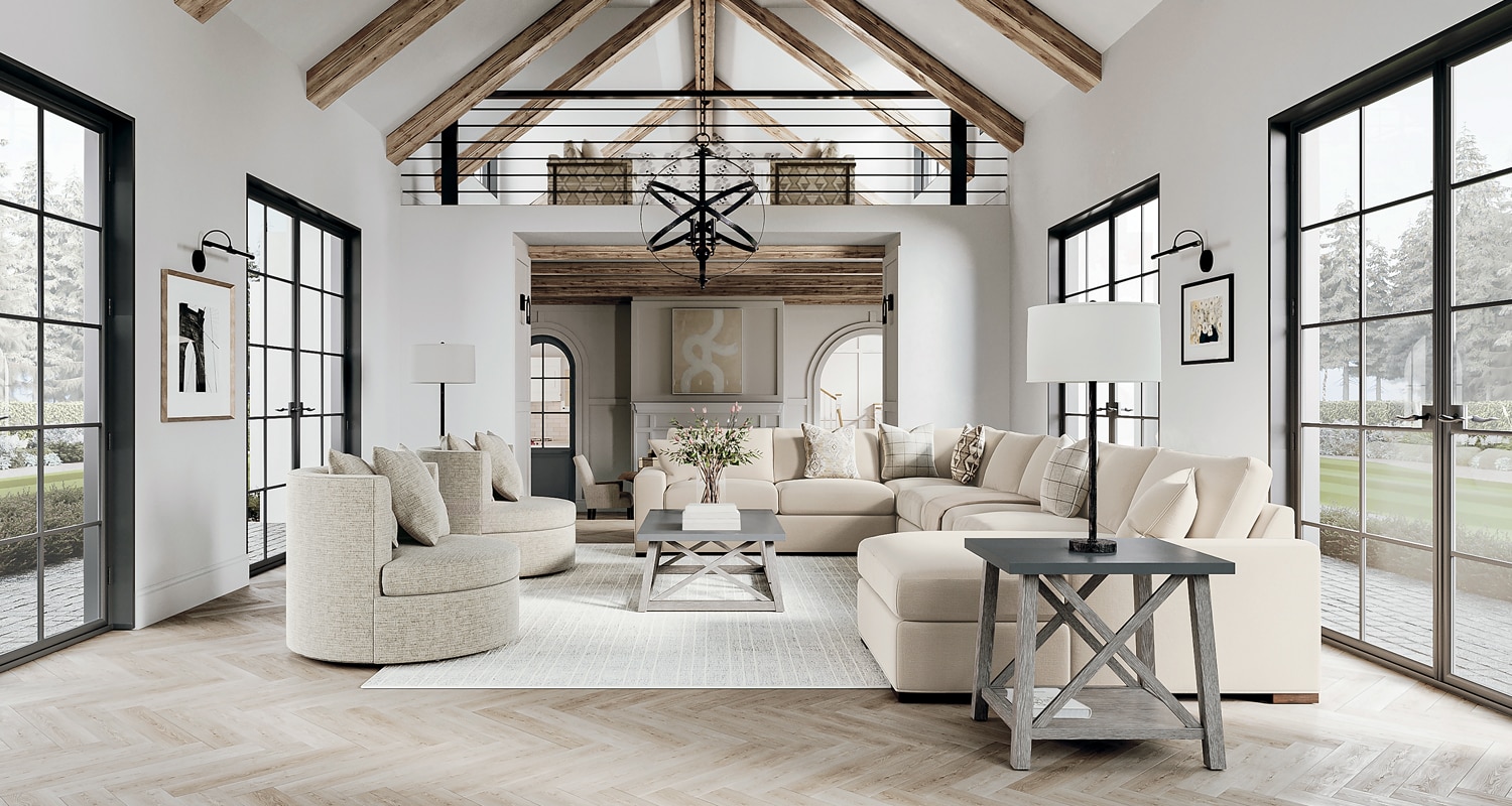 A Fresh Start Awaits Living Room | Ethan Allen