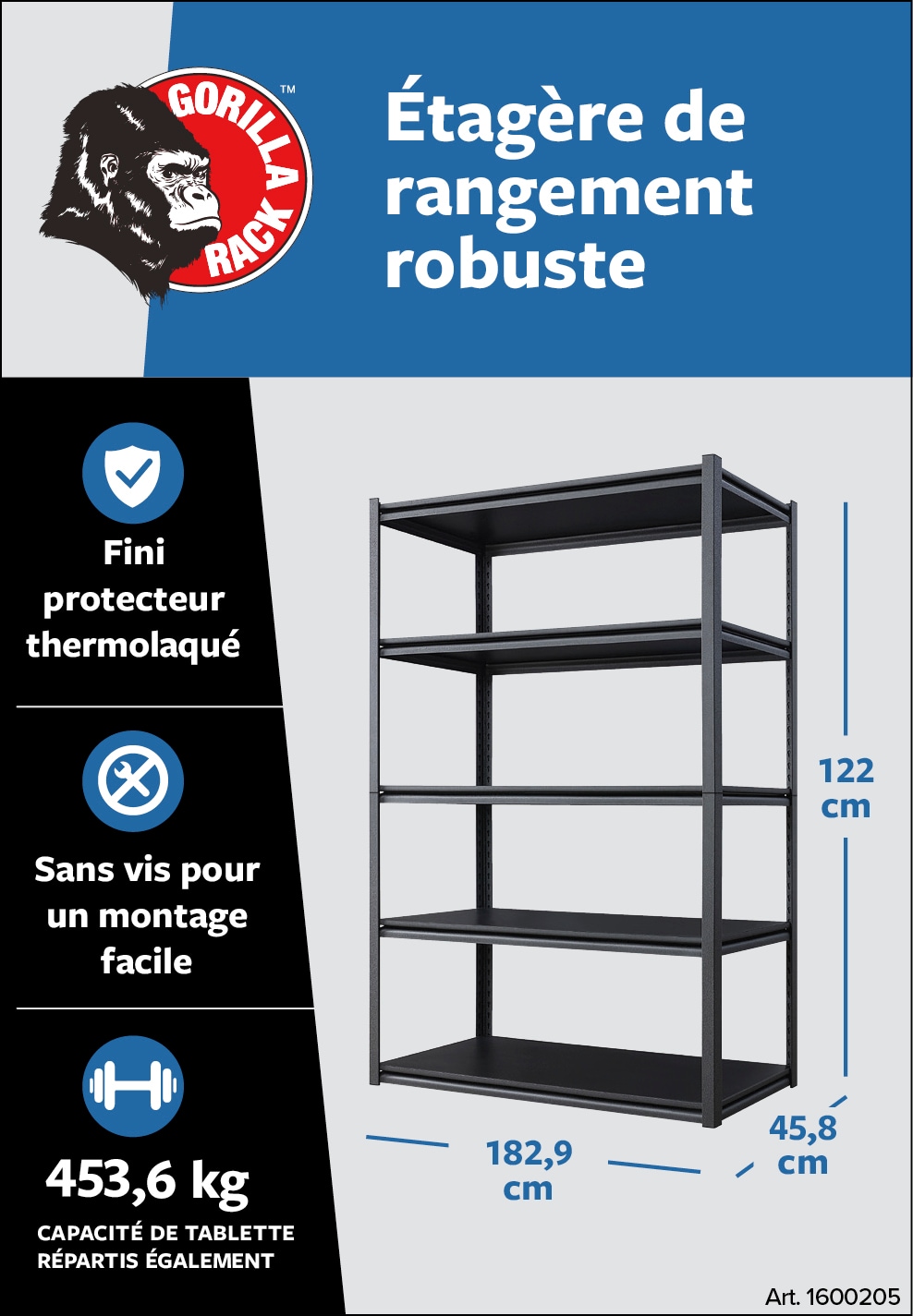 Ad - Whalen Gorilla Rack