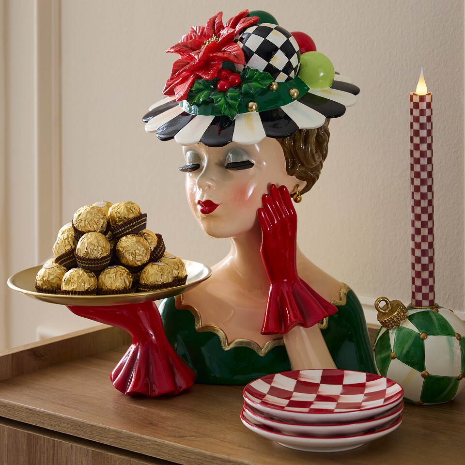 マッケンジーチャイルズ ホールスタンド Mackenzie childs MacKenzie-Childs | Hand-painted ceramics, dinnerware, furniture