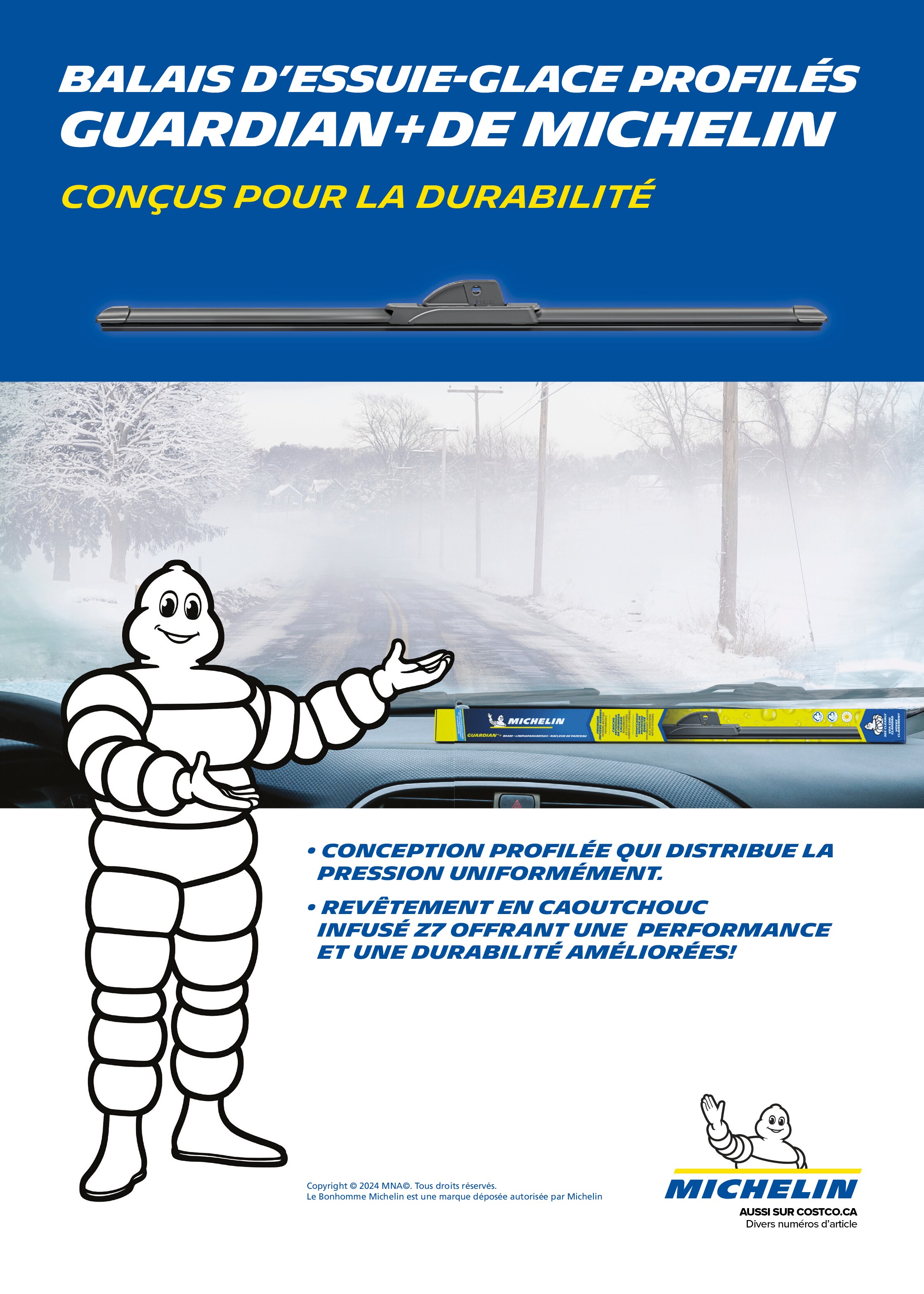 Ad -  Essuie-glaces Michelin