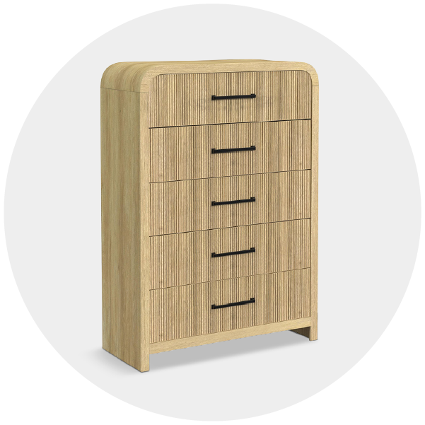 Wooden cabinet with multiple small drawers on a white background