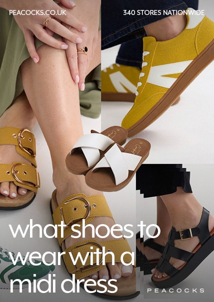 What Shoes to Wear with a Midi Dress