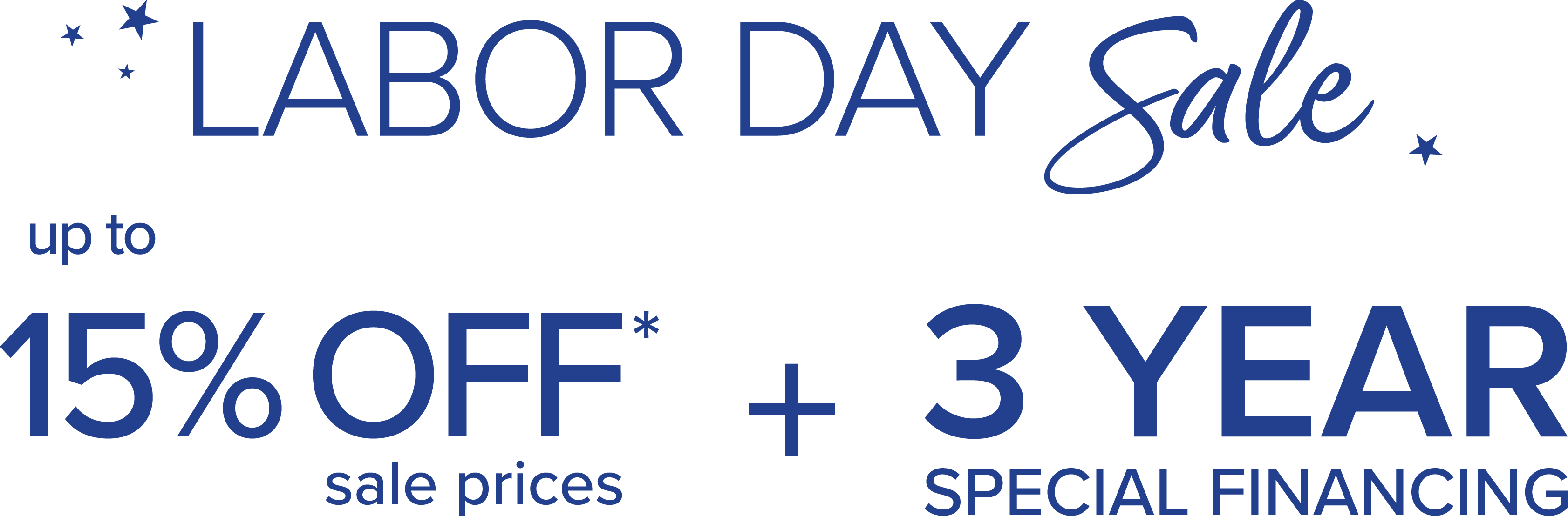 Labor Day Sale Offer