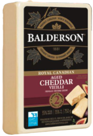 BALDERSON AGED 2 YEARS CHEDDAR CHEESE