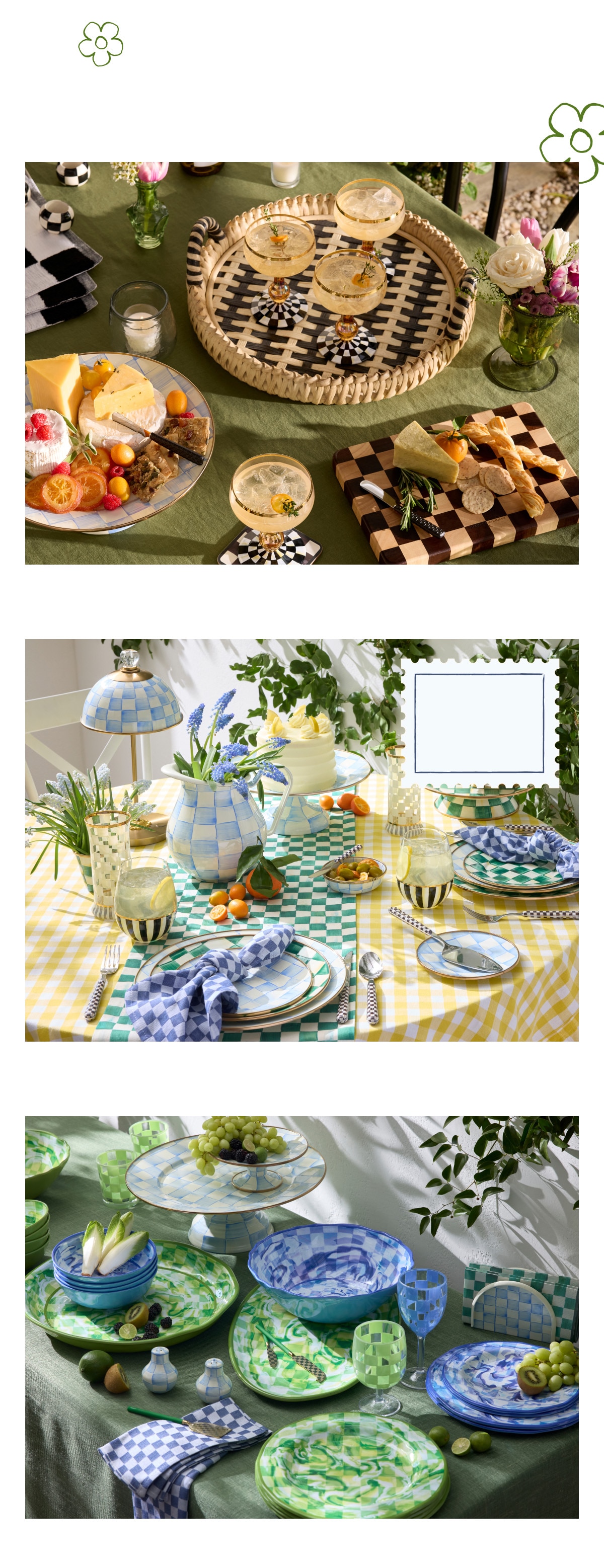 MacKenzie-Childs | Hand-painted ceramics, dinnerware, furniture