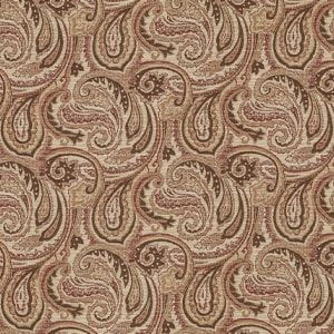 Seamless paisley pattern in beige and brown tones