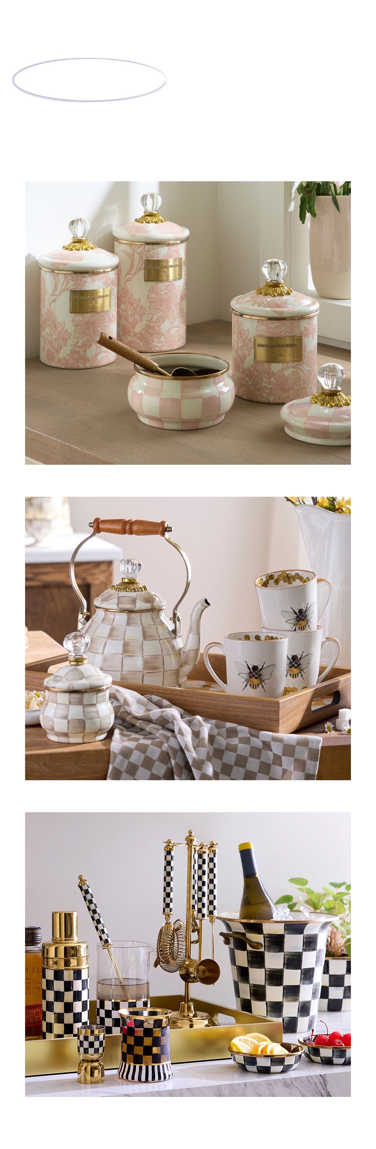 MacKenzie-Childs | Hand-painted ceramics, dinnerware, furniture