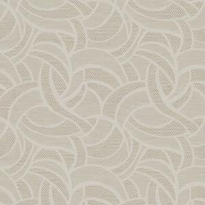 Seamless pattern of interlocking off-white arcs on a textured beige background