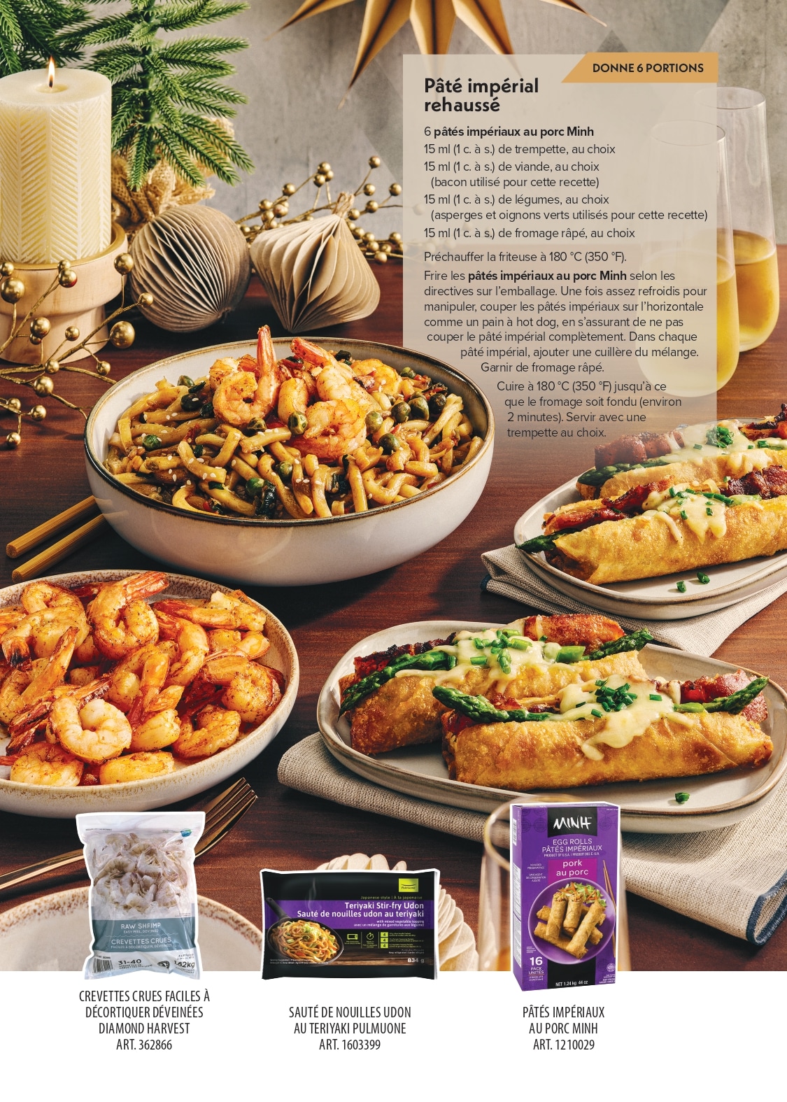 Ad - Pâté impérial rehaussé