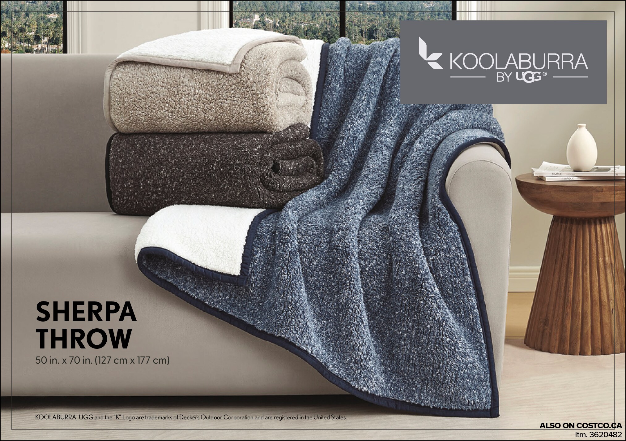 Ad - Koolaburra by Ugg Sherpa Throw