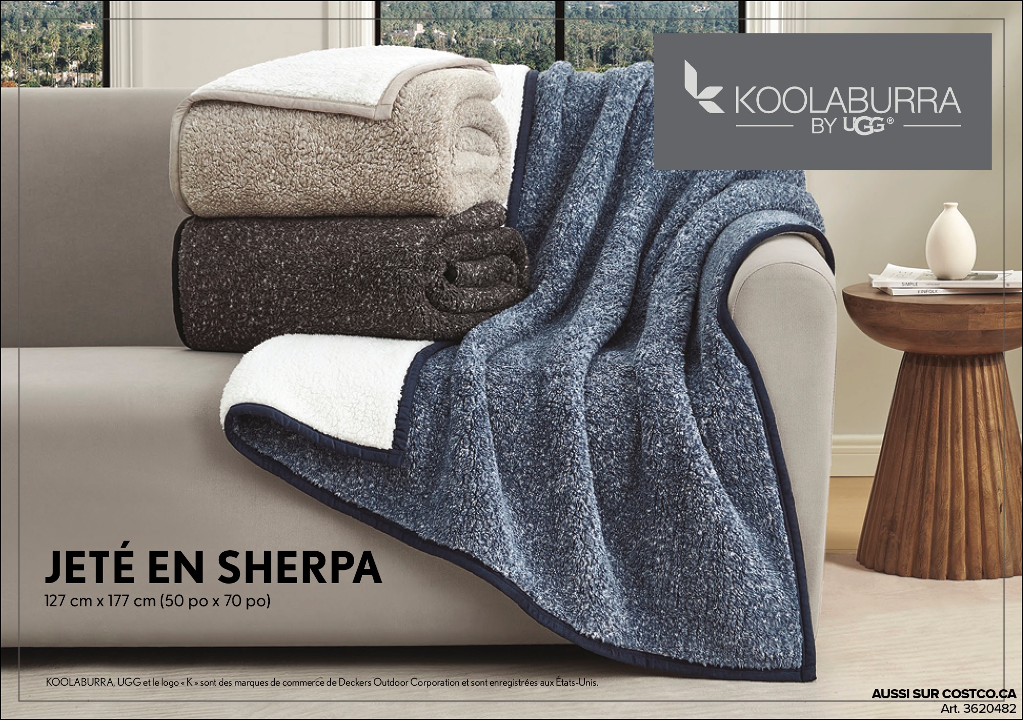 Ad - Plaid Sherpa Koolaburra by Ugg